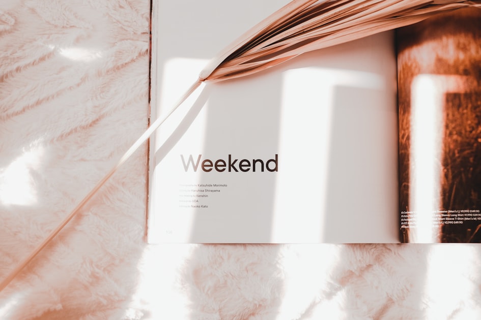 Exploring Weekend Activities Ext